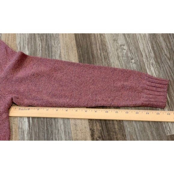 CJ Banks Cardigan Sweater Womens X 14W Mauve Tunic Drawstring Long Sleeve NEW - Picture 11 of 12